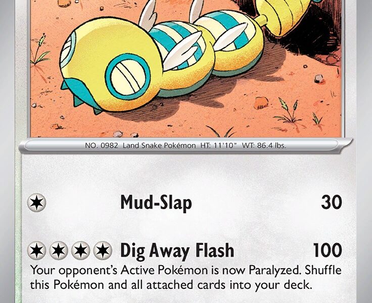 Dudunsparce Pokemon Kaart