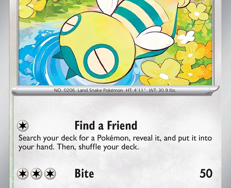 Dunsparce Pokemon Kaart