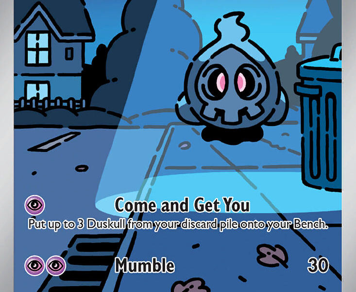 Duskull Pokemon Kaart