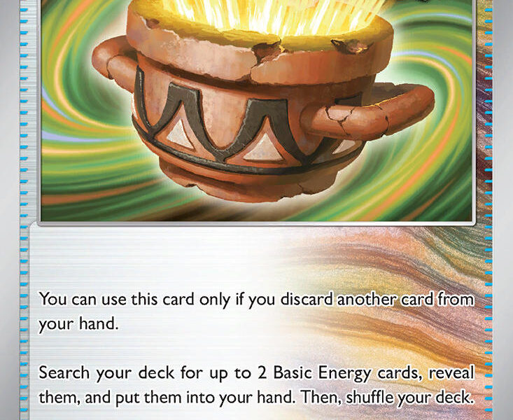 Earthen Vessel Pokemon Kaart