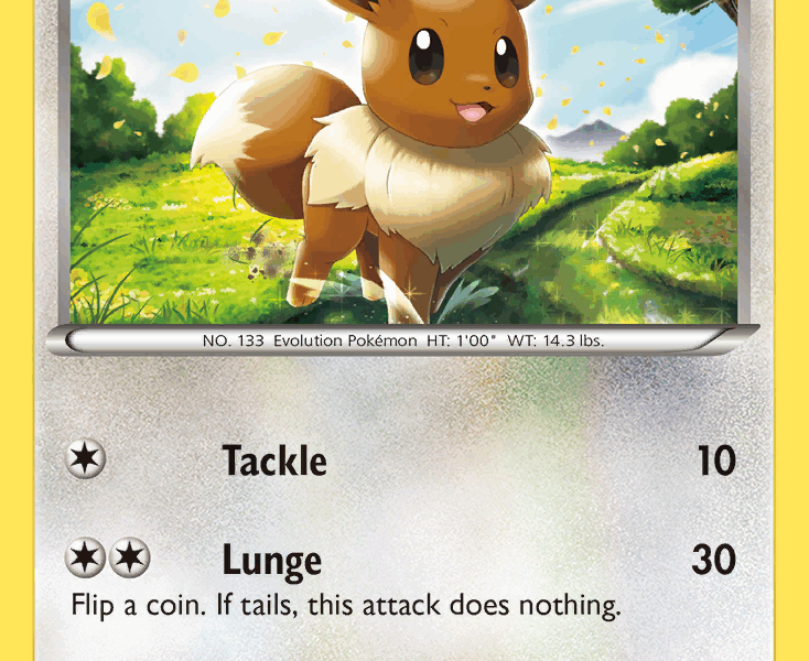 Eevee Pokemon Kaart