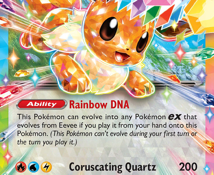Eevee ex Pokemon Kaart