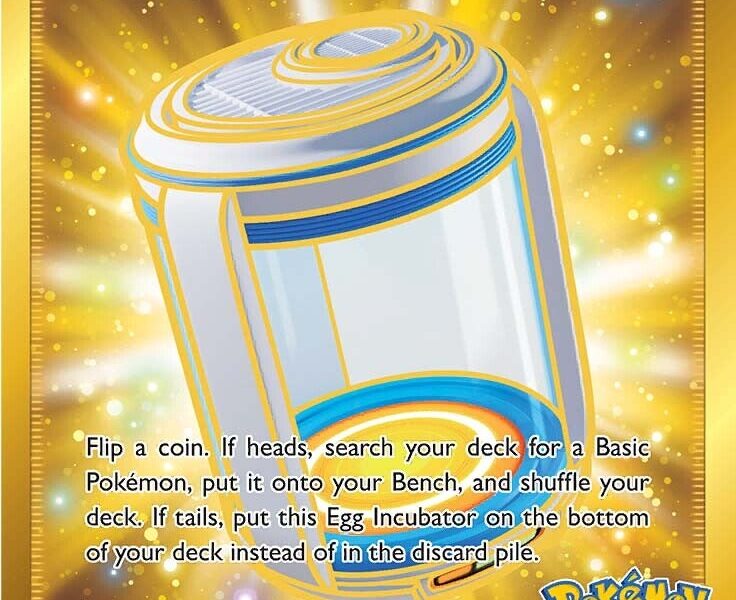 Egg Incubator Pokemon Kaart