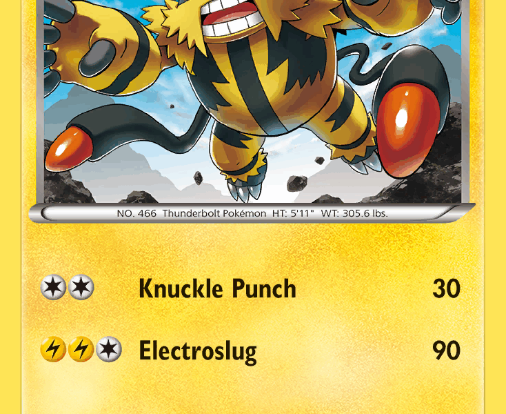 Electivire Pokemon Kaart