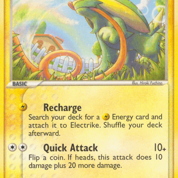 Electrike Pokemon Kaart