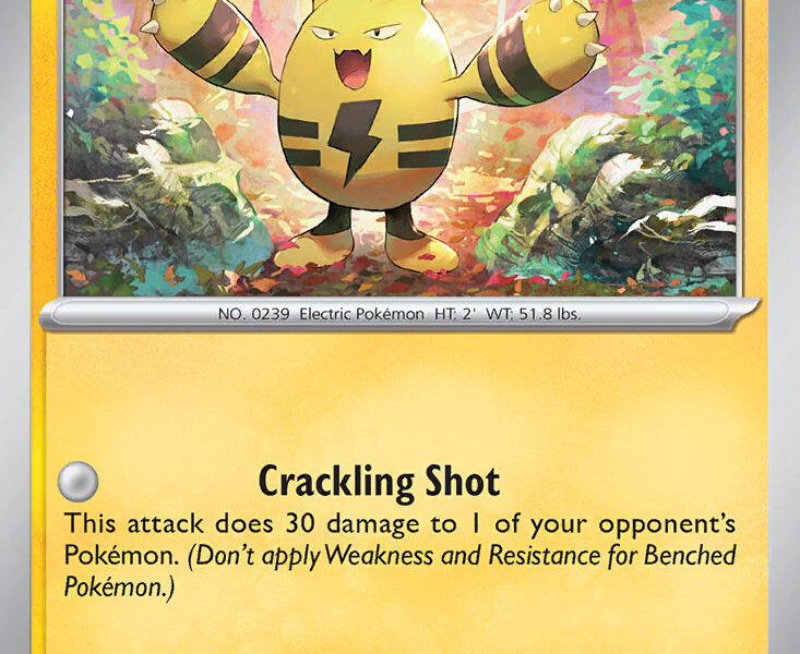 Elekid Pokemon Kaart