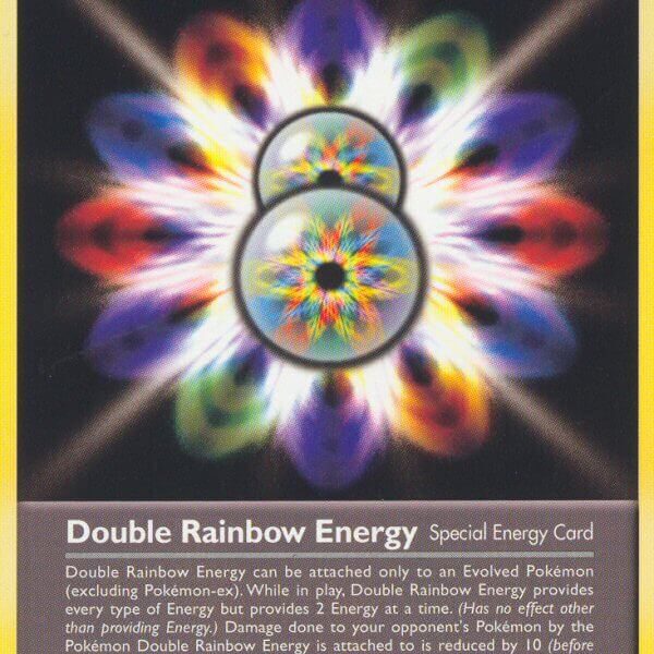 Double Rainbow Energy Pokemon Kaart