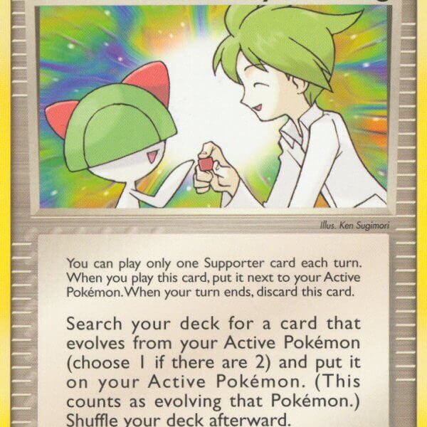 Wally’s Training Pokemon Kaart