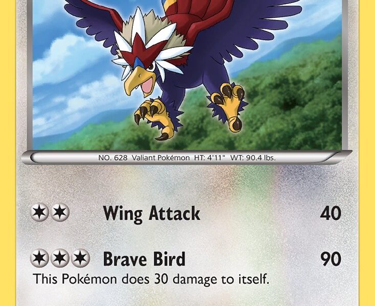 Braviary Pokemon Kaart