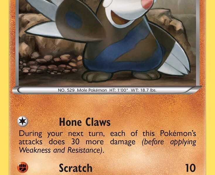Drilbur Pokemon Kaart