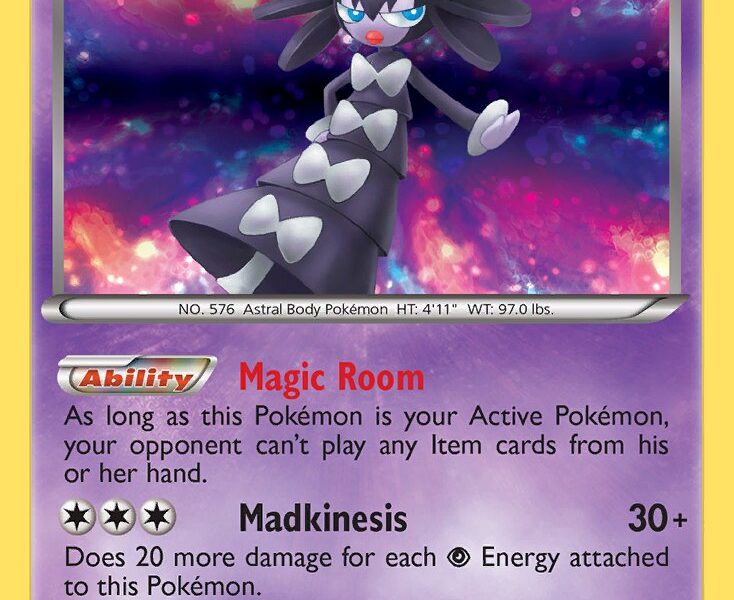Gothitelle Pokemon Kaart