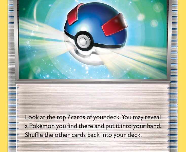 Great Ball Pokemon Kaart