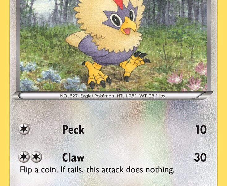Rufflet Pokemon Kaart