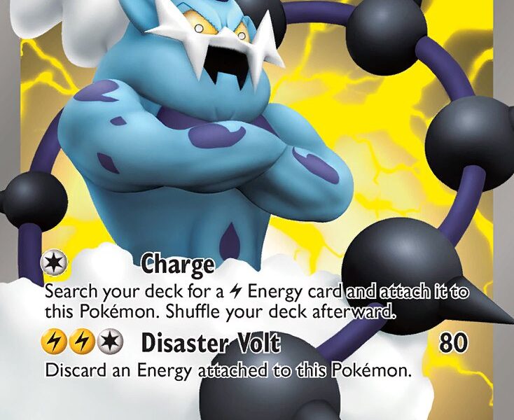 Thundurus Pokemon Kaart