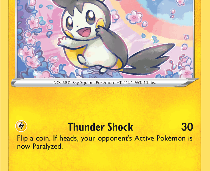 Emolga Pokemon Kaart