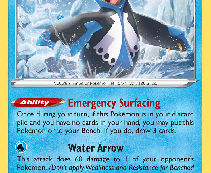 Empoleon Pokemon Kaart