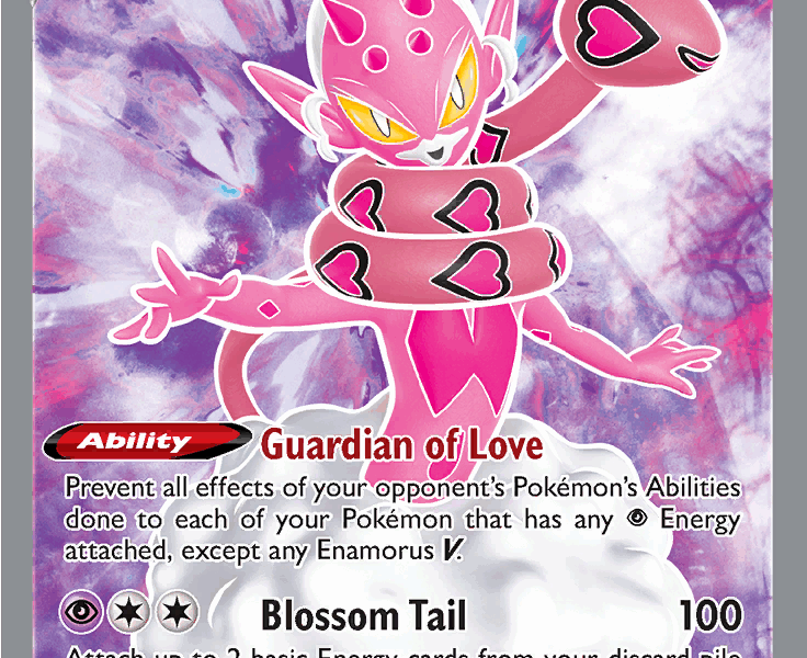 Enamorus V Pokemon Kaart