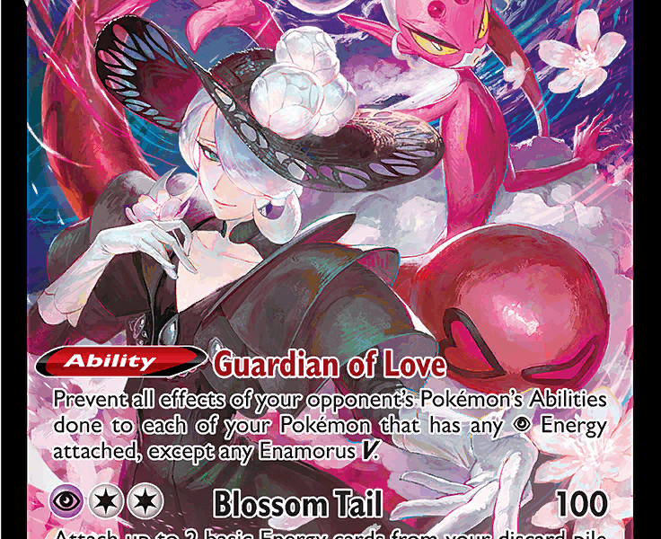 Enamorus V Pokemon Kaart