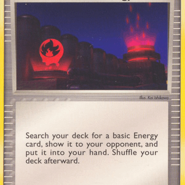 Energy Search Pokemon Kaart