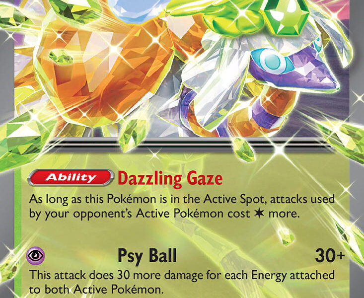 Espathra ex Pokemon Kaart