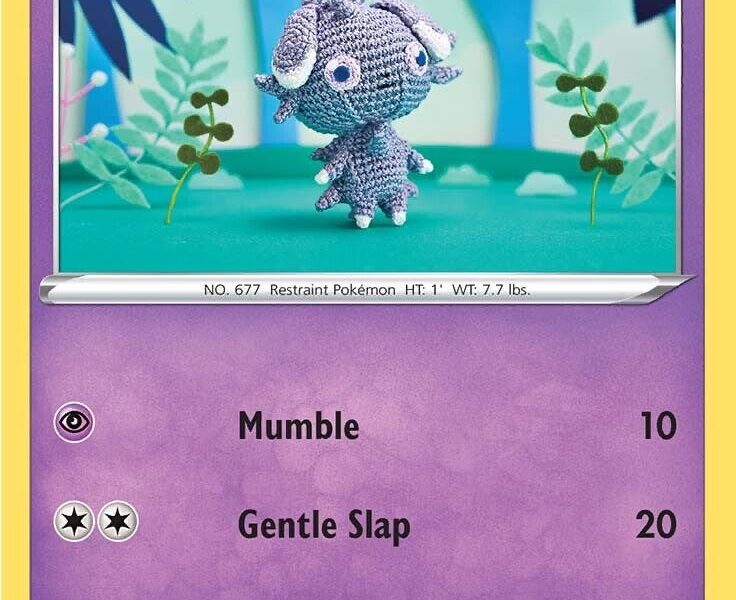 Espurr Pokemon Kaart