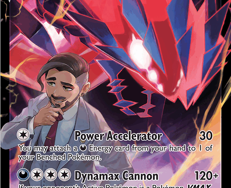 Eternatus V Pokemon Kaart