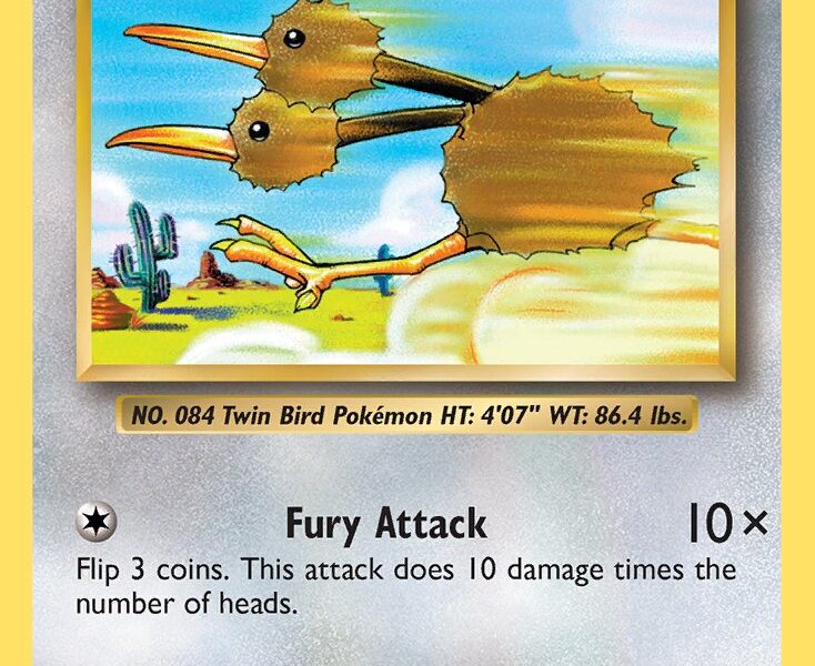 Doduo Pokemon Kaart