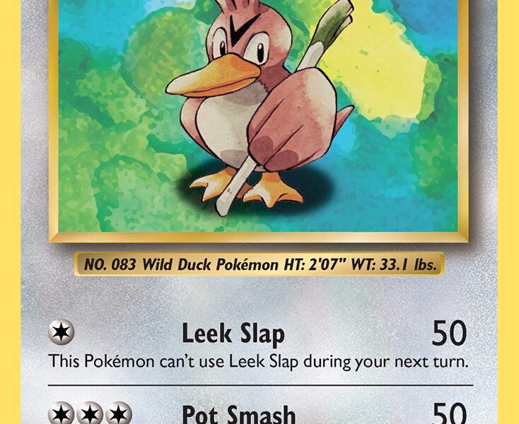 Farfetch’d Pokemon Kaart