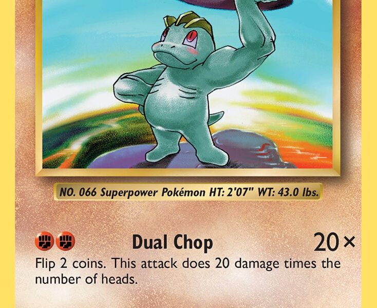 Machop Pokemon Kaart