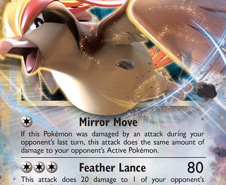 Pidgeot-EX Pokemon Kaart
