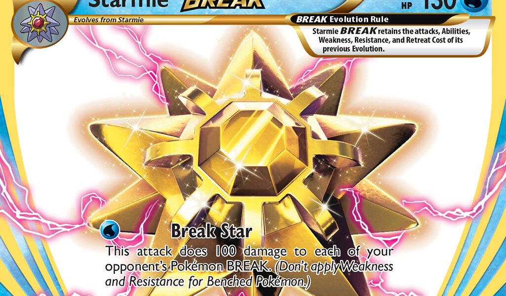 Starmie BREAK Pokemon Kaart