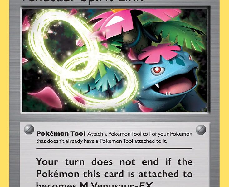 Venusaur Spirit Link Pokemon Kaart