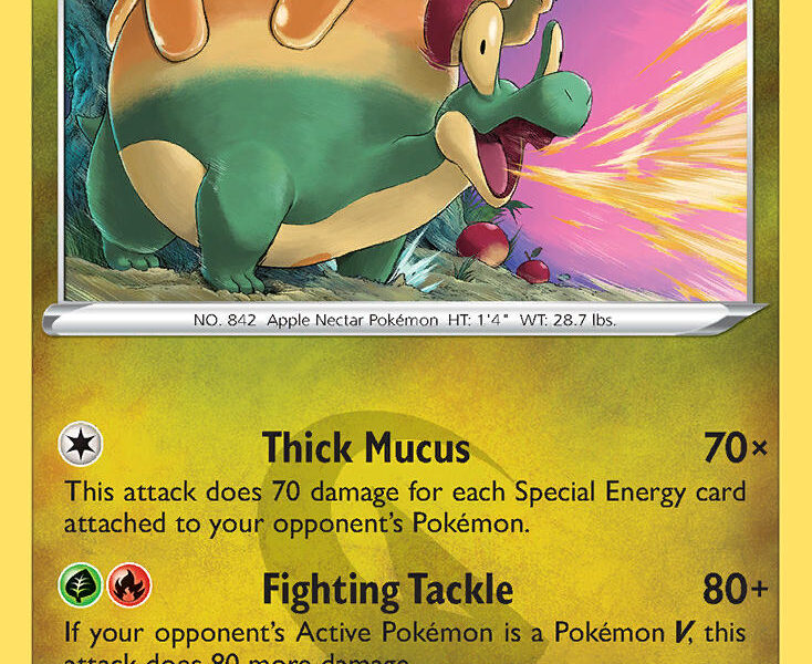 Appletun Pokemon Kaart