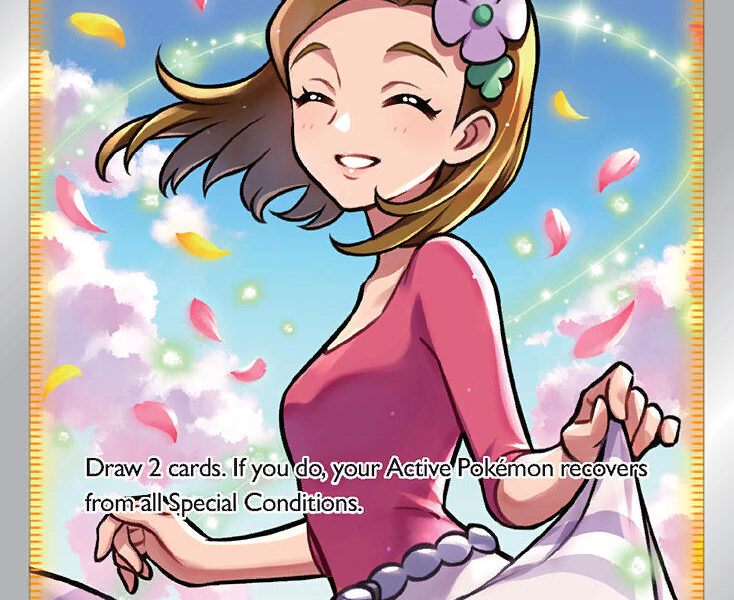 Aroma Lady Pokemon Kaart