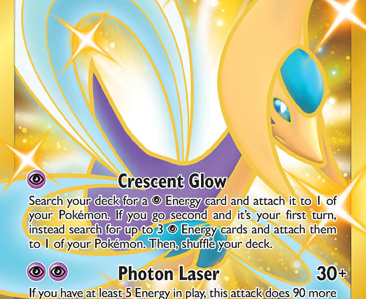 Cresselia Pokemon Kaart