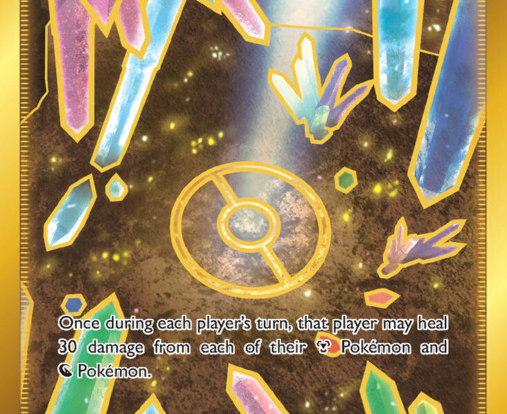 Crystal Cave Pokemon Kaart