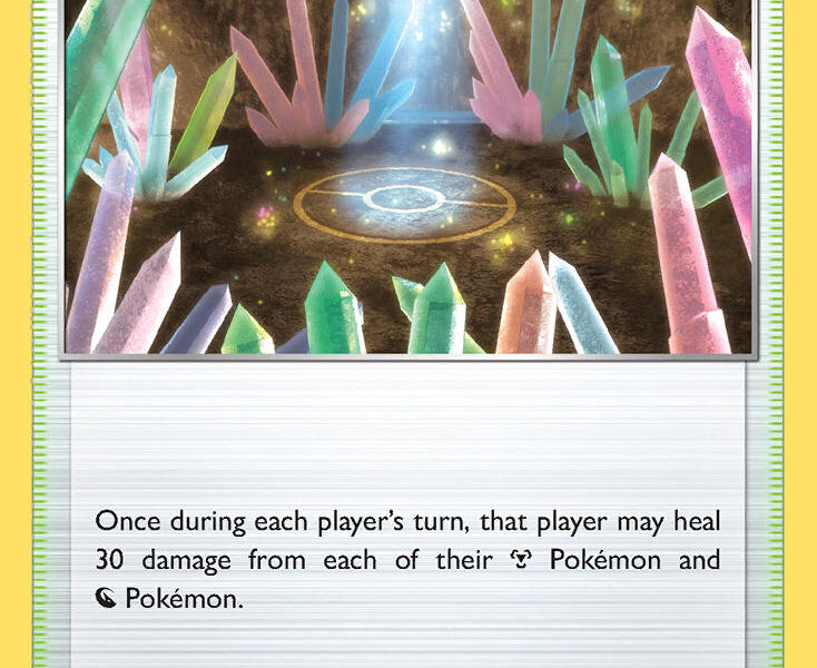 Crystal Cave Pokemon Kaart
