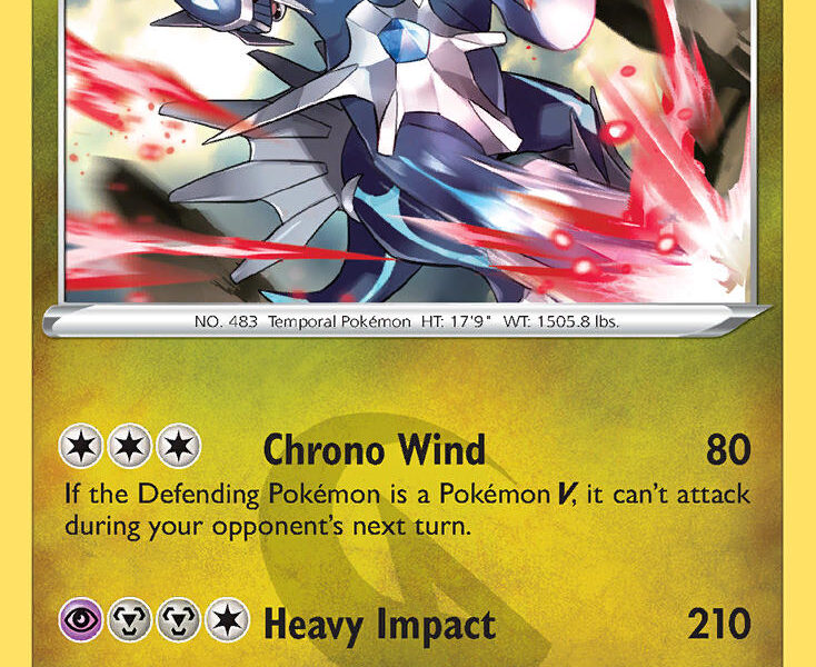 Dialga Pokemon Kaart