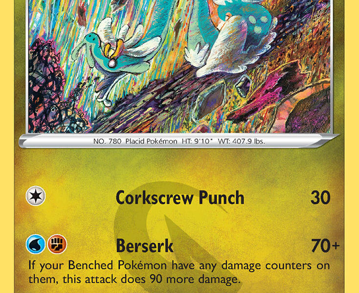 Drampa Pokemon Kaart