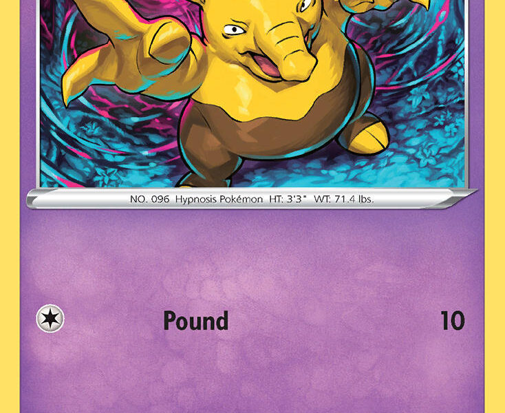 Drowzee Pokemon Kaart