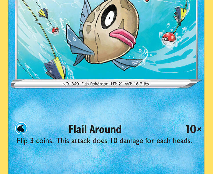 Feebas Pokemon Kaart