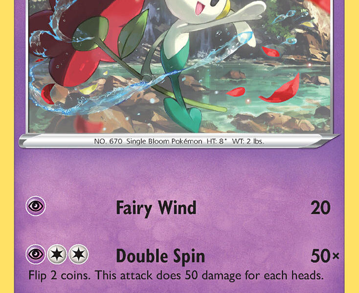 Floette Pokemon Kaart