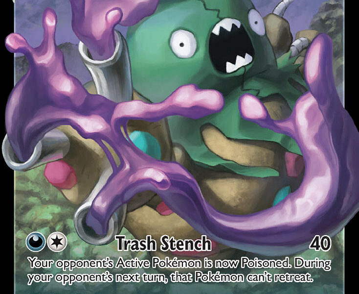 Garbodor V Pokemon Kaart