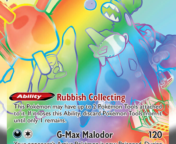 Garbodor VMAX Pokemon Kaart
