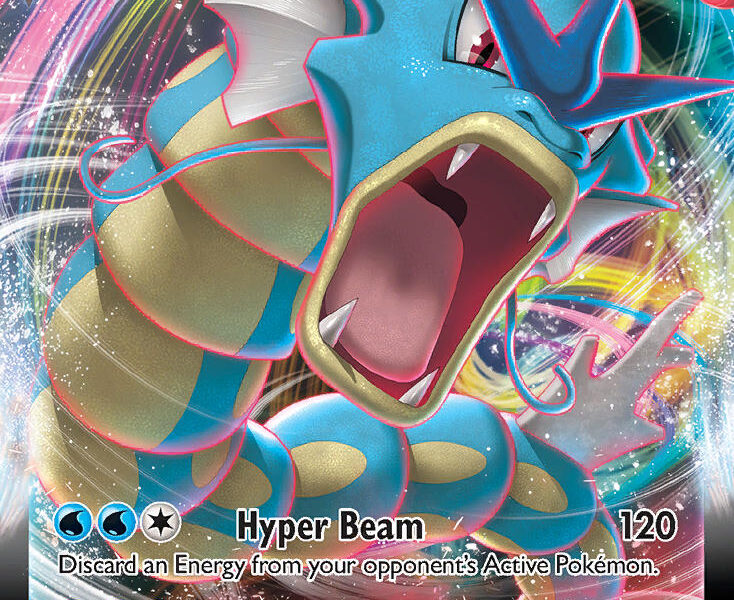 Gyarados VMAX Pokemon Kaart