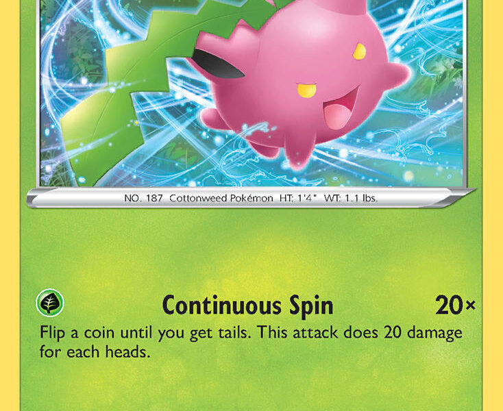 Hoppip Pokemon Kaart