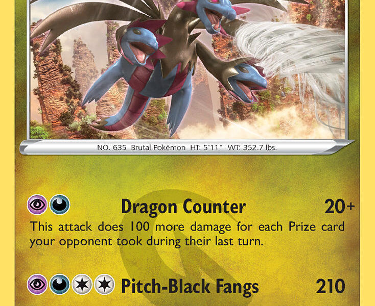 Hydreigon Pokemon Kaart