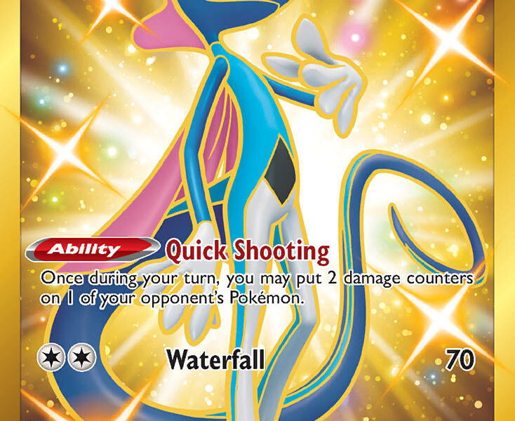 Inteleon Pokemon Kaart