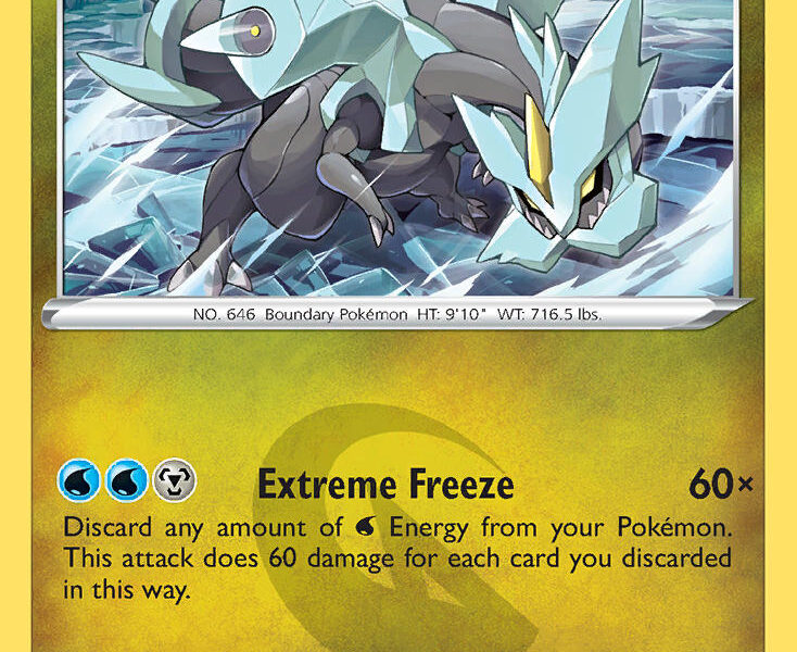 Kyurem Pokemon Kaart