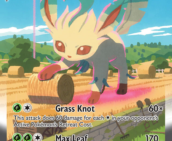 Leafeon VMAX Pokemon Kaart